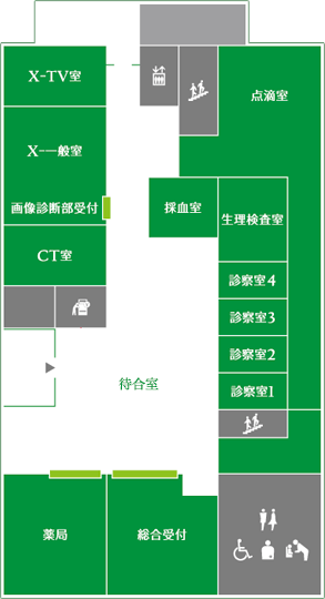 1階　フロアマップ